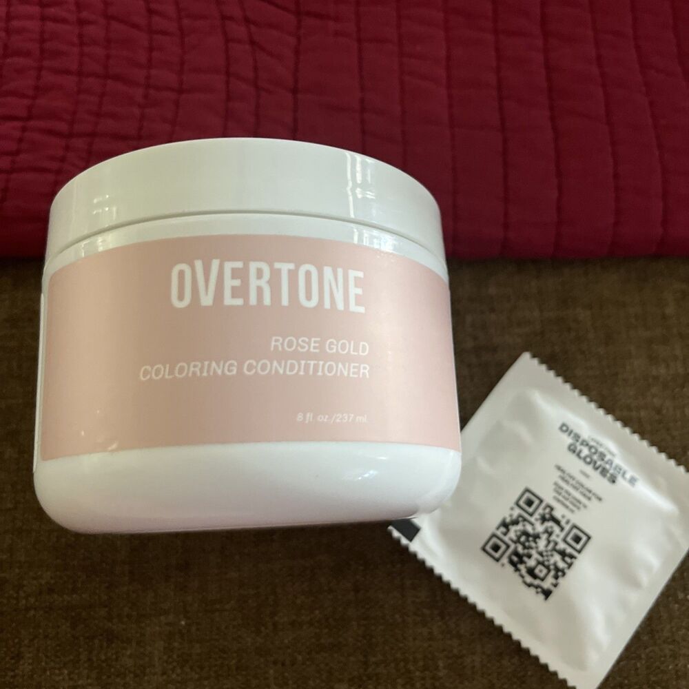 oVertone Hair  Systems Coloring  Daily Conditioner Rose Gold  Cruelty Free Vegan